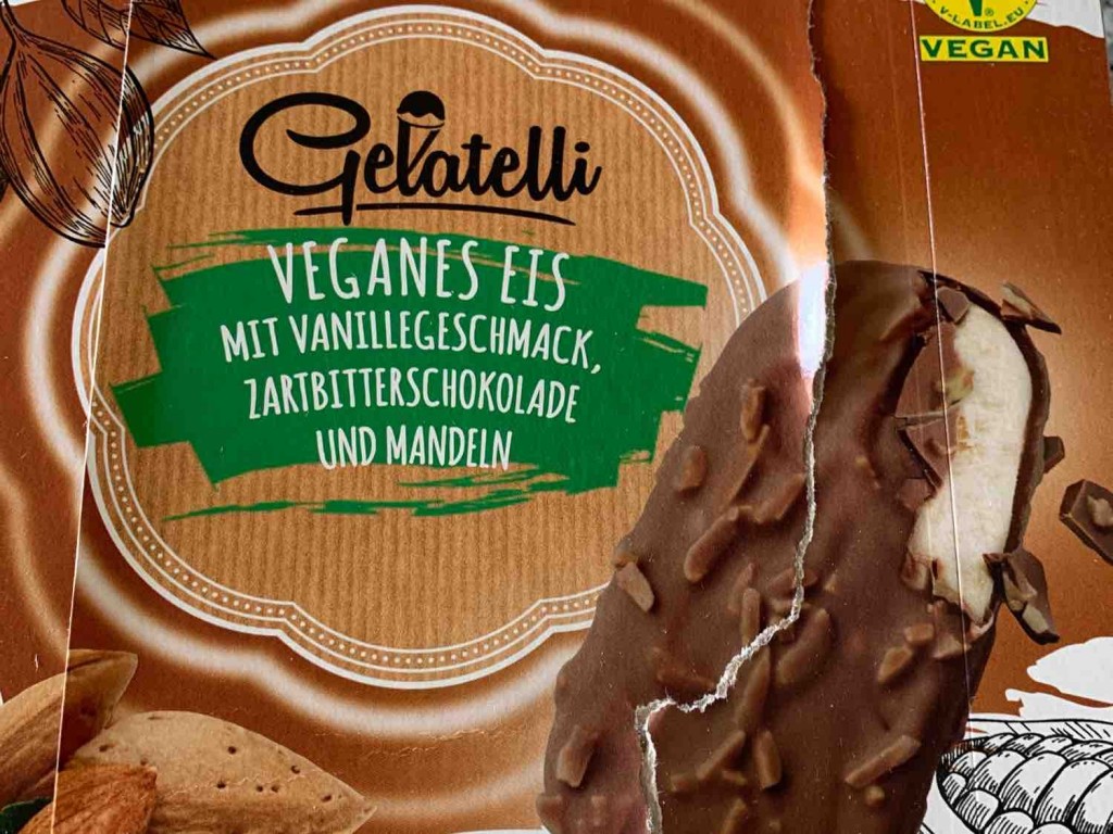 Veganes Eis, mit Vanillegeschmack und Mandeln von genevieveappel | Hochgeladen von: genevieveappeli353
