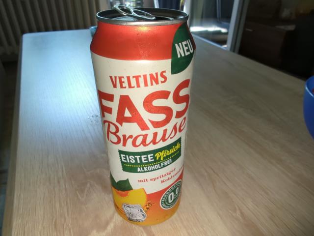 Veltins Fass Brause Eistee Pfirsich, 0,0% Alkohol von johafx | Hochgeladen von: johafx