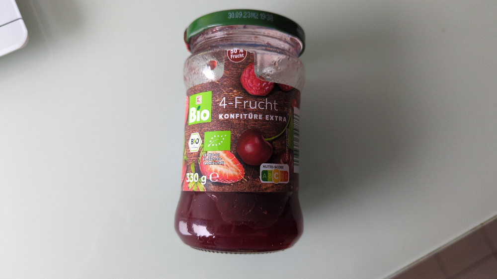 Kaufland, 4-Frucht Konfitüre extra, Bio Kalorien - Neue Produkte - Fddb