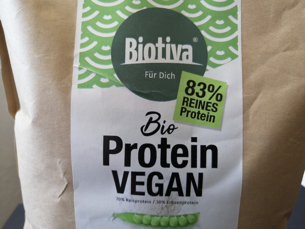 Bio Protein Vegan, 70% Reisprotein, 30% Erbsenprotein von RitaRa | Hochgeladen von: RitaRambo