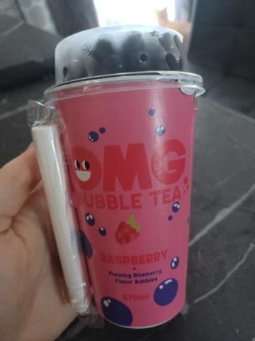 himbeer omg bubble tea, popping bubbles mit  blaubeere-geschmack | Hochgeladen von: Jennsn