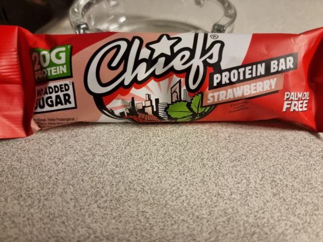 Chiefs Protein Bar, Strawberry von 1997 | Hochgeladen von: 1997