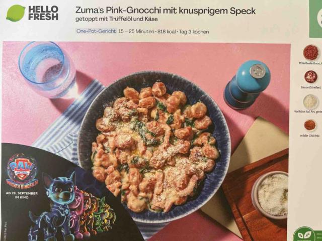 Zuma‘s Pink-Gnocchi mit knusprigem Speck von MrKnister | Hochgeladen von: MrKnister