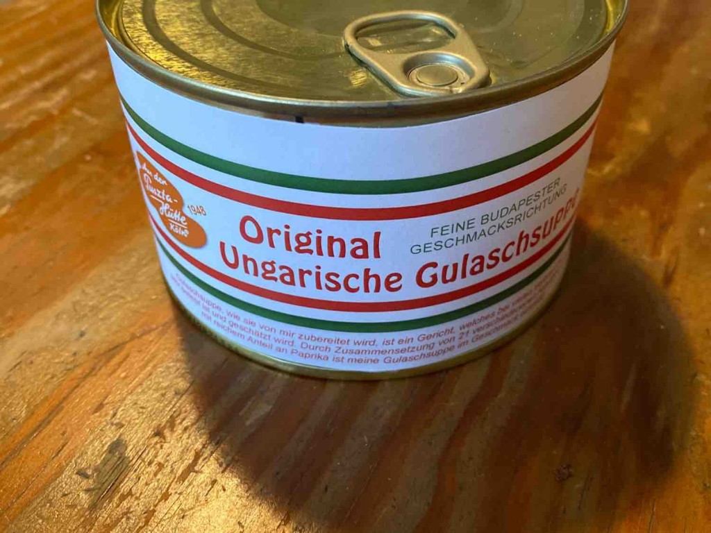 Original Ungarische Gulaschsuppe, Aus der Puszta-Hütte Köln von  | Hochgeladen von: Bankiero