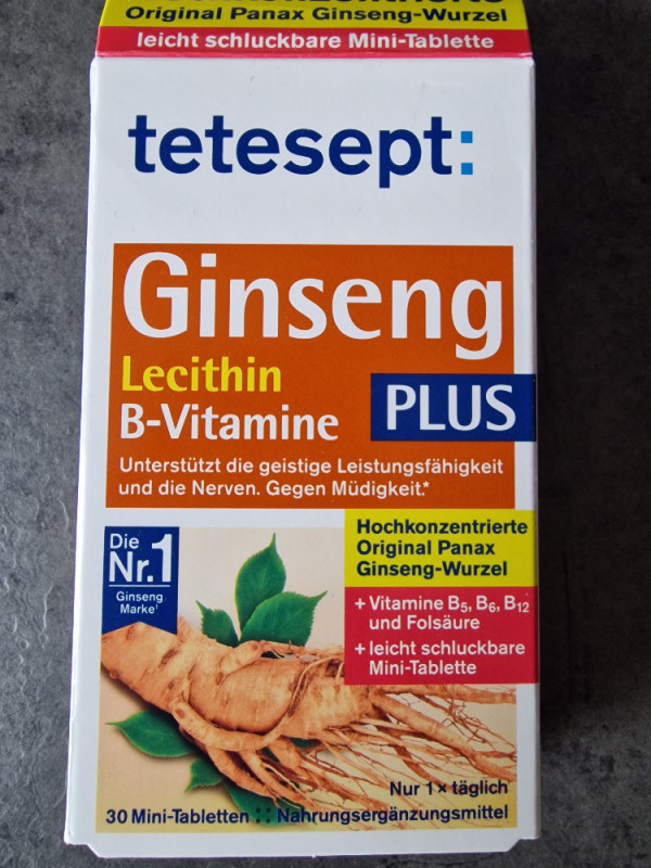 Ginseng Lecithin B-Vitamine Plus von ReNeGa | Hochgeladen von: ReNeGa