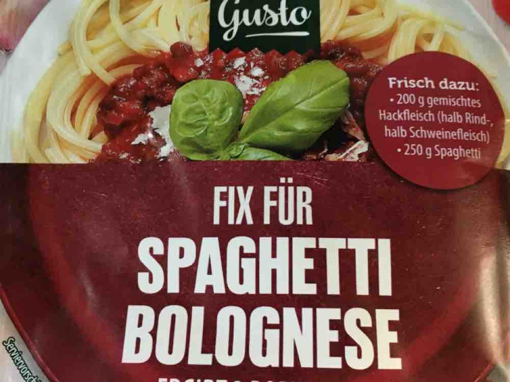 Fix für Spaghetti Bolognese (37g Mischung) von ReneBlasius | Hochgeladen von: ReneBlasius