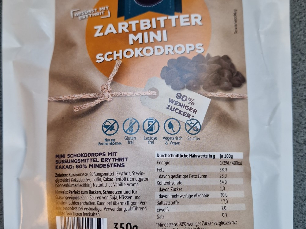 Zartbitter Mini Schokodrops von JulieFri | Hochgeladen von: JulieFri Zartbitter Mini Schokodrops von JulieFri | Hochgeladen von: JulieFri