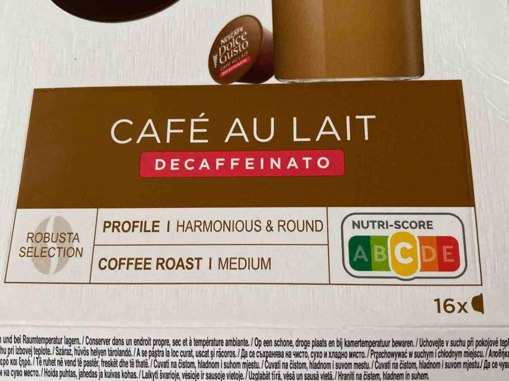 Dolce gusto Café au lait decaffeinato, 1 tasse =180ml von aarde1 | Hochgeladen von: aarde12771
