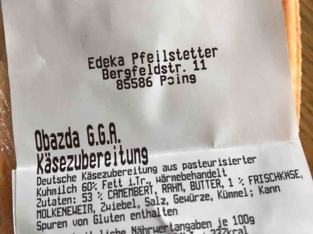 Obazda G.G.A. Käsezubereitung von Inken | Hochgeladen von: Inken