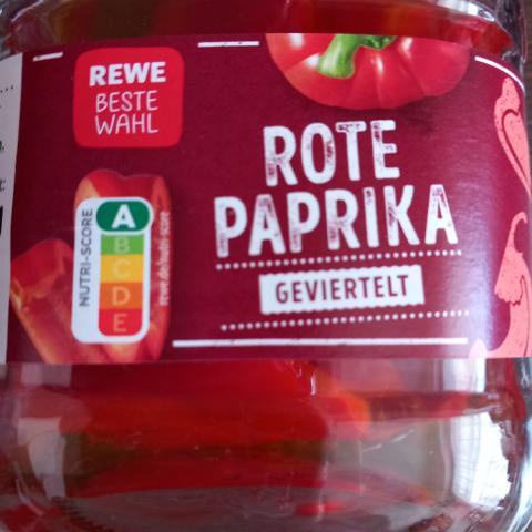 Rewe beste Wahl Rote Paprika geviertelt von RosaRot29102019 | Hochgeladen von: RosaRot29102019