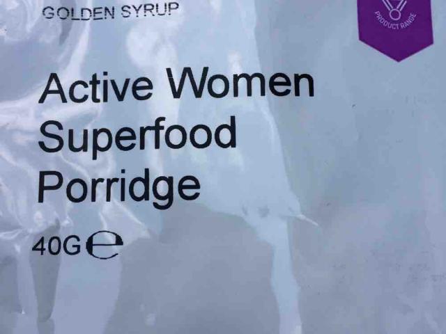 Active Women Superfood Porridge  von chrissytina | Hochgeladen von: chrissytina