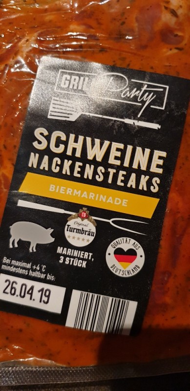 Schweinenacken Steak in Biermarinade von mortisha000 | Hochgeladen von: mortisha000