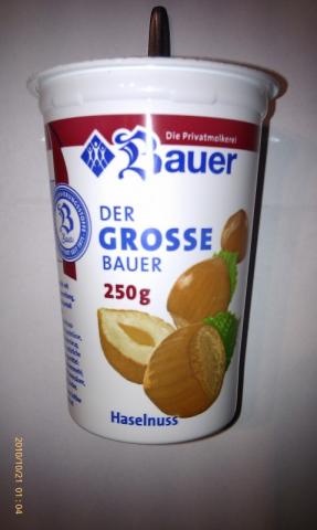 Bauer Fruchtjoghurt, Haselnuss | Hochgeladen von: fhgb