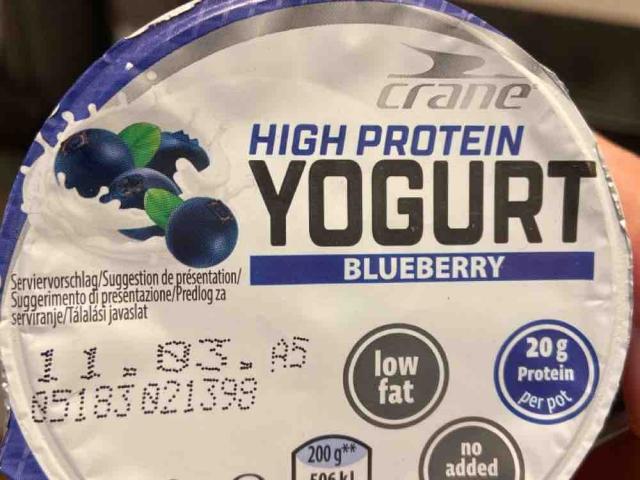 High Protein Joghurt, Blueberry by Mego | Uploaded by: Mego