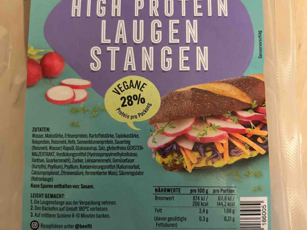 high Protein Laugenstangen, vegan von simme | Hochgeladen von: simme