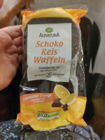 Schoko reiswaffel, Zartbitter-Orange von Michaelastelzer | Hochgeladen von: Michaelastelzer