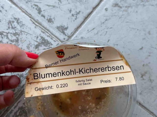 Blumenkohl Kichererbsen Salat von SuEmiJo | Hochgeladen von: SuEmiJo