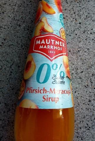 Pfirsich - Maracuja Sirup, 0% Zucker | Hochgeladen von: Tahnee