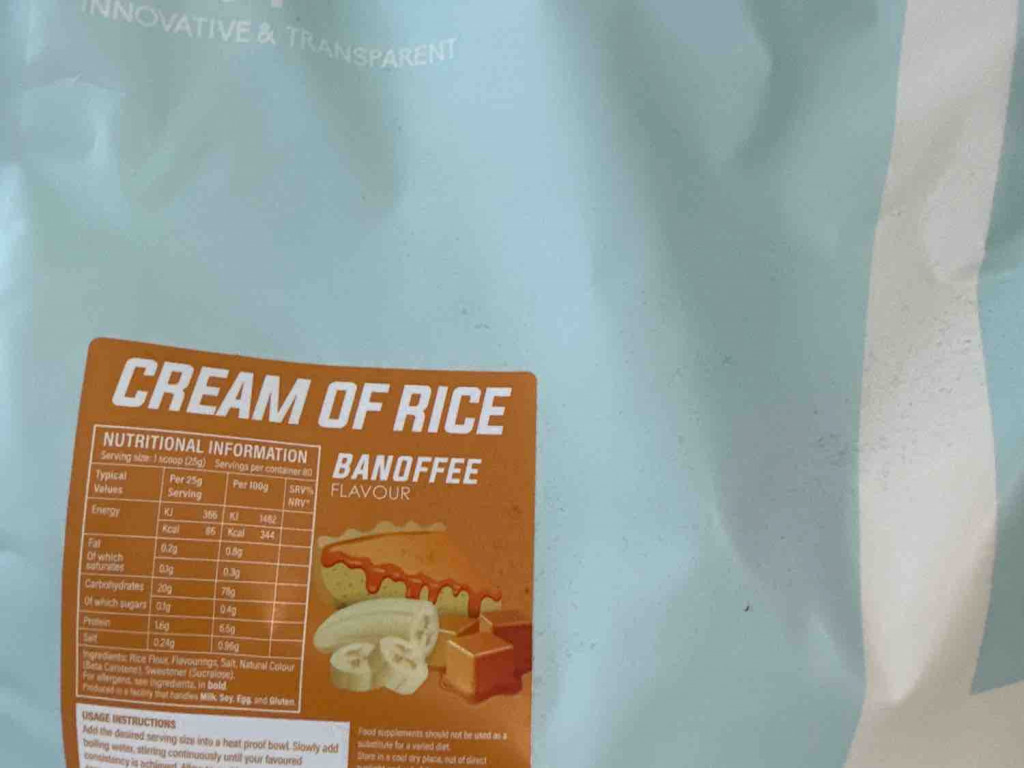 Cream of Rice Banoffee Flavour von JRM | Hochgeladen von: JRM