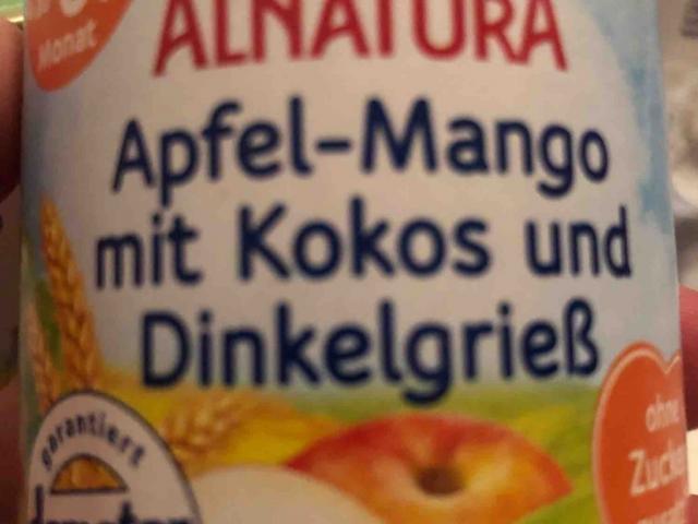 Apfel-Mango mit Kokos und Dinkelgrieß, ohne Zuckerzusatz von ric | Hochgeladen von: ricardo123