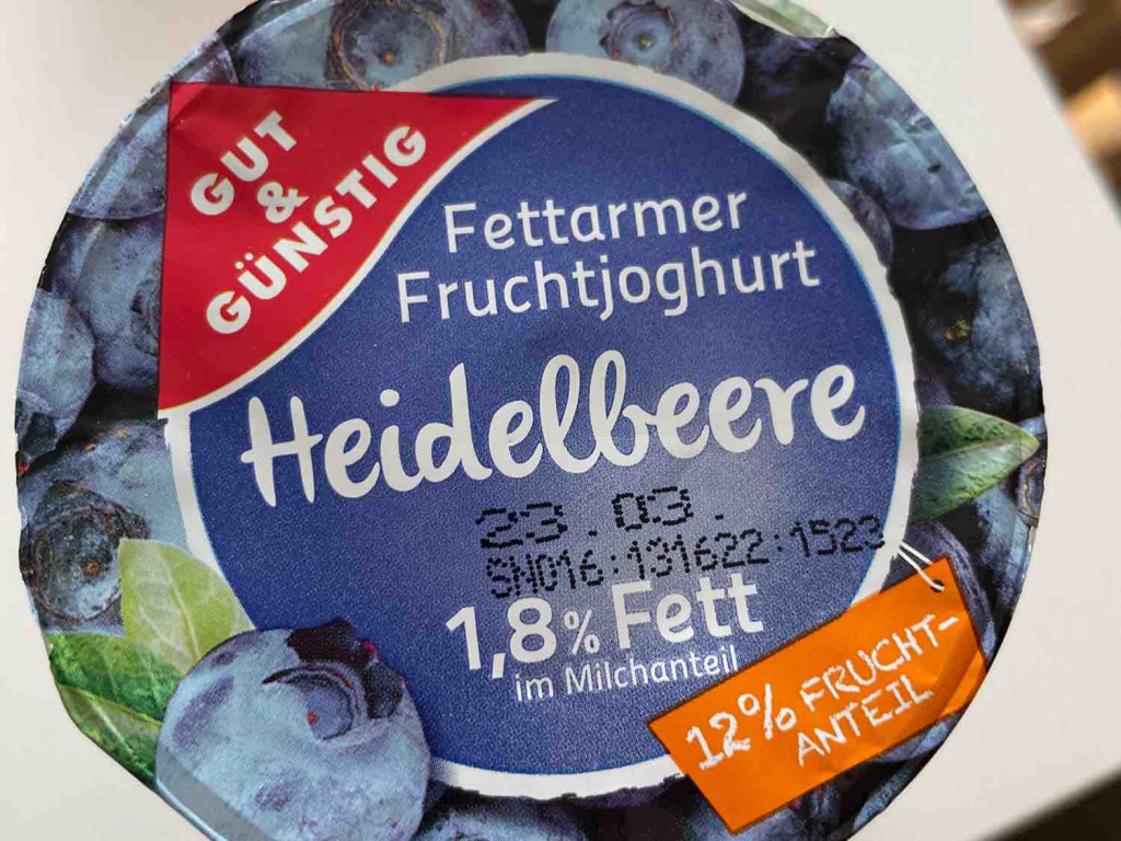 Fettarmer Fruchtjoghurt, Heidelbeere von Nareyna | Hochgeladen von: Nareyna