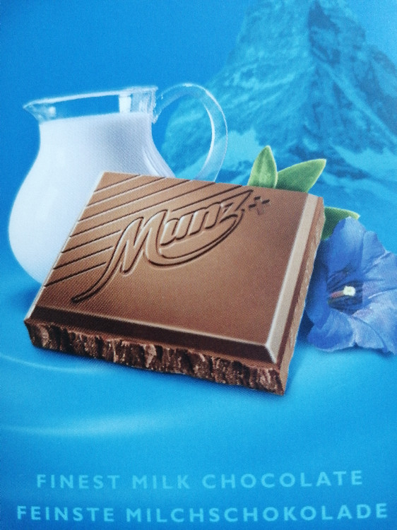 Munz SWISS PREMIUM, feinste Milchschokolade von Elke Bücker | Hochgeladen von: Elke Bücker