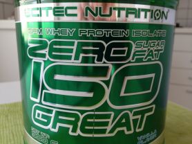 Zero Sugar/Fat ISO Great - EFM Whey Protein Isolate , Vanill | Hochgeladen von: aseela