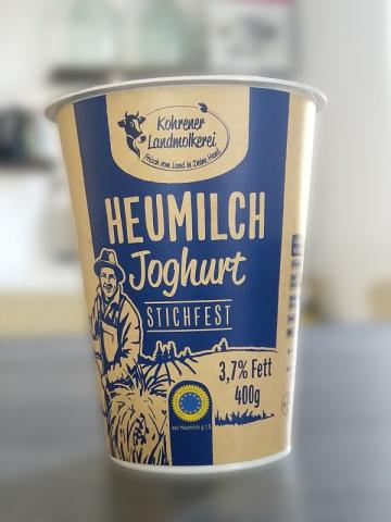 Heumilch Joghurt 3,7% Kohrener Landmolkerei | Hochgeladen von: Waynes