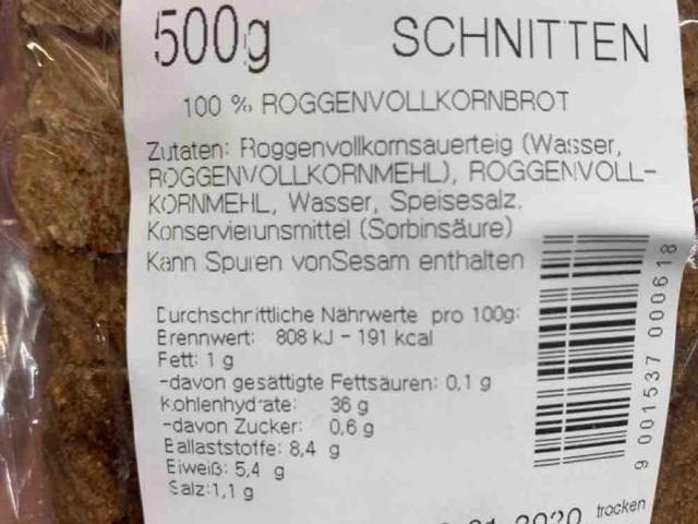 Roggenvollkorn Brot von dradiwabal | Hochgeladen von: dradiwabal