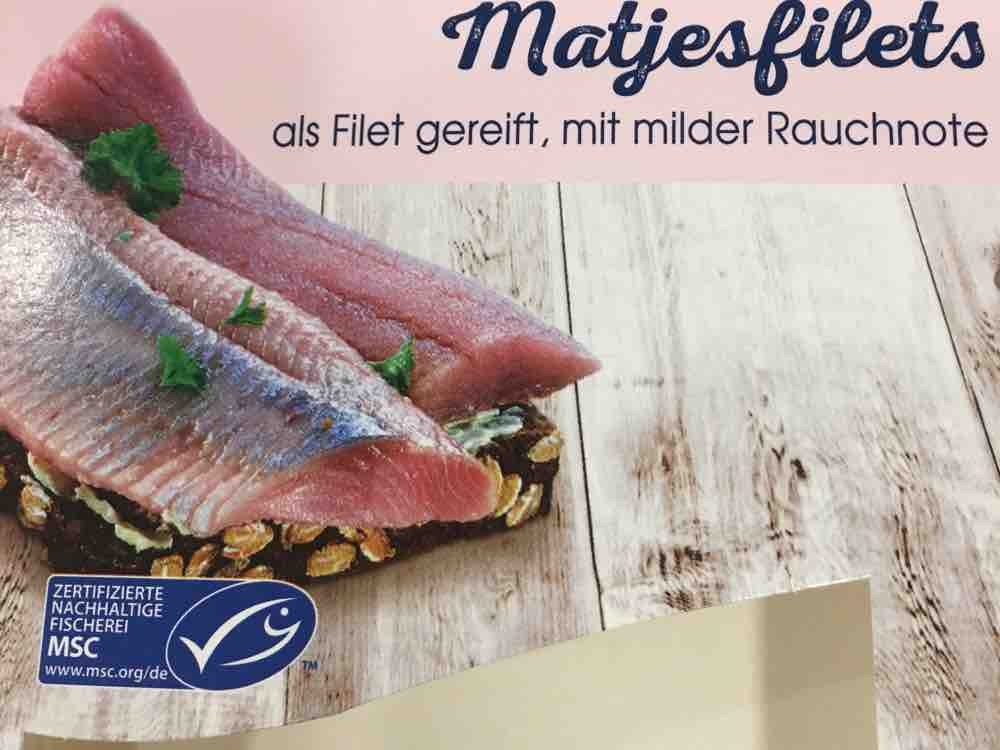 Nordsee, Matjesfilet als Filet gereift, mit milder Rauchnote Kalorien