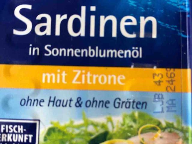 Sardinen, in Sonnenblumenöl mit Zitrone von DavidPires | Hochgeladen von: DavidPires