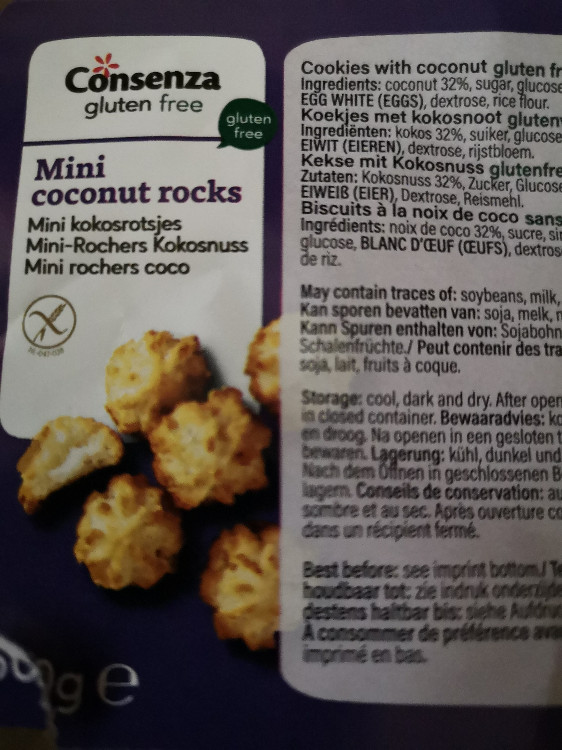 Mini coconut rocks, gluten frei von Krawutzl | Hochgeladen von: Krawutzl
