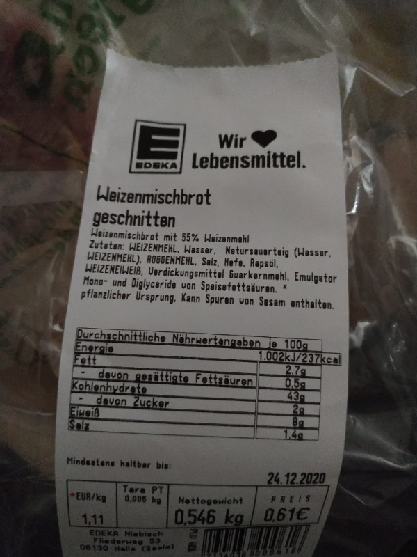 Weizenmischbrot, geschnitten von jana.mxrie | Hochgeladen von: jana.mxrie