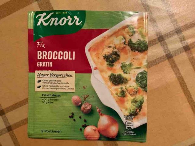 Fix für Broccoli Gratin, zubereitet von georg55 | Hochgeladen von: georg55