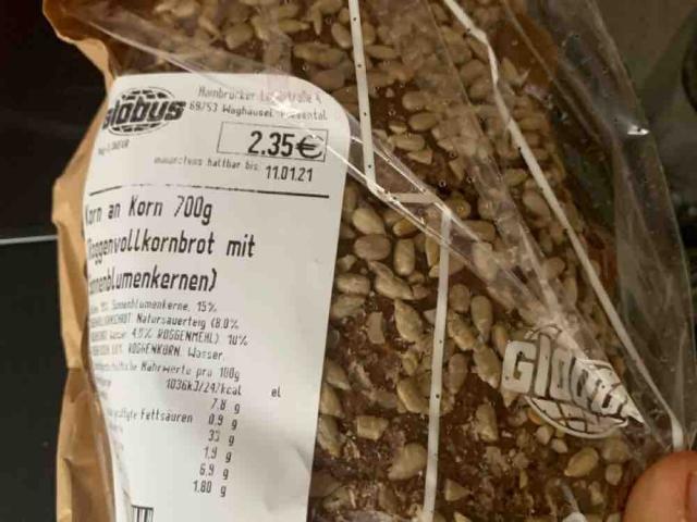 Korn an Korn, Roggenvolkornbrot mit Sonnenblumen von nicosch91 | Hochgeladen von: nicosch91