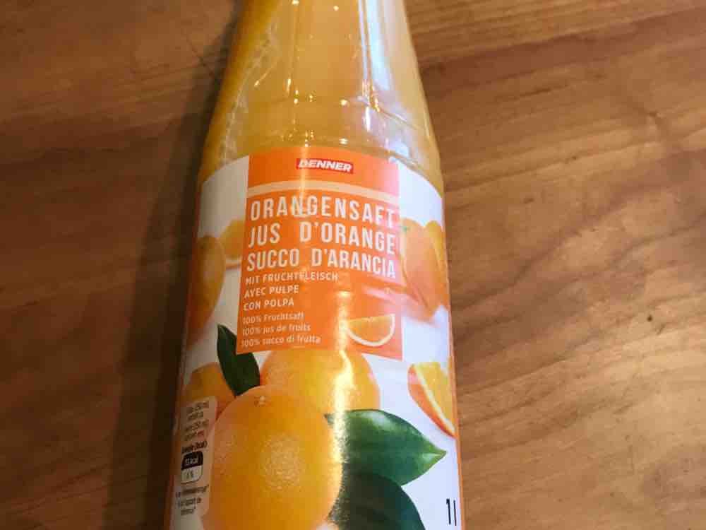 Orangensaft , mit Fruchtfleisch  von kiener301 | Hochgeladen von: kiener301