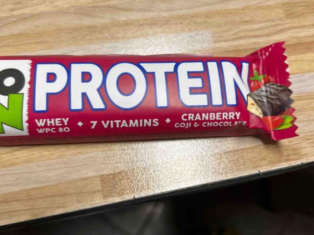 Protein Cranberry Riegel von Zahni | Hochgeladen von: Zahni