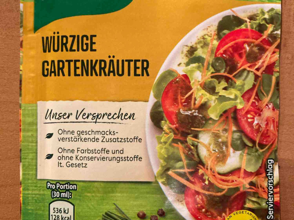 Salat Krönung (würzige Gartenkräuter), Spuren von Gluten, Soja,  | Hochgeladen von: Stuebii