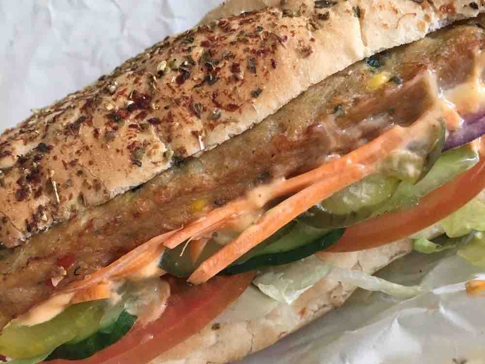 Subway Veggie Patty, Cheese Oregano, Frischkäse, Honey Mustard S | Hochgeladen von: oldamsterdam