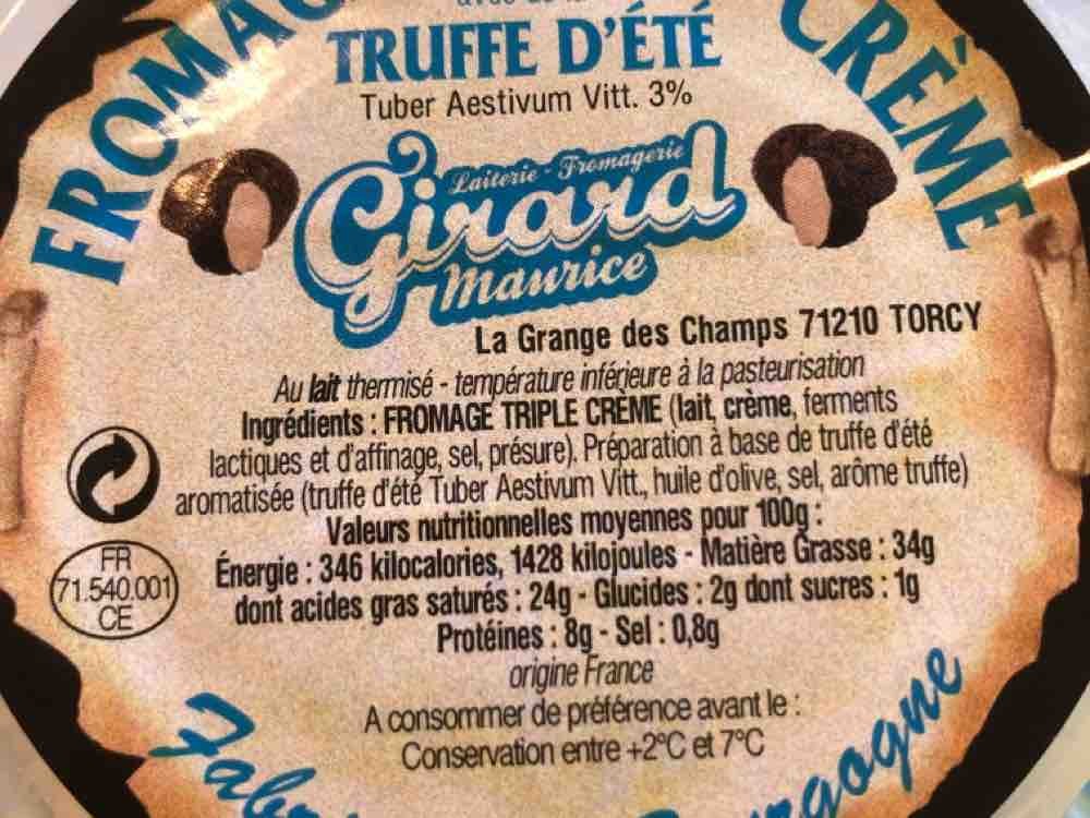 Fromage Triple Crème, Truffe D?té von peter707 | Hochgeladen von: peter707