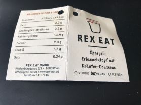 Rex Eat: Spargel-Erbseneintopf mit Kräuter-Couscous | Hochgeladen von: chriger