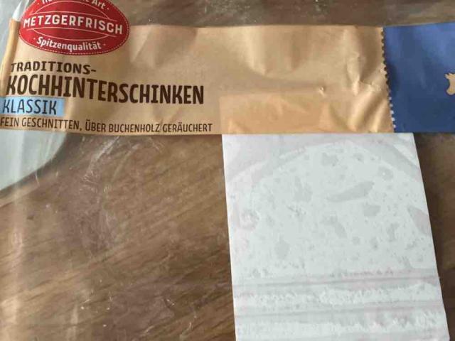 Handgemachter Hinterschinken, ALDI  von fritzzott | Hochgeladen von: fritzzott