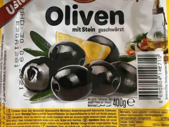 Schwarze Uslu Oliven mit Stein von WaldiLu | Hochgeladen von: WaldiLu