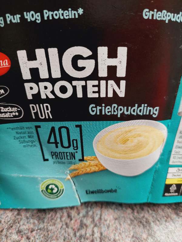 Griesspudding High Protein, Sahne von Fit on Time | Hochgeladen von: Fit on Time