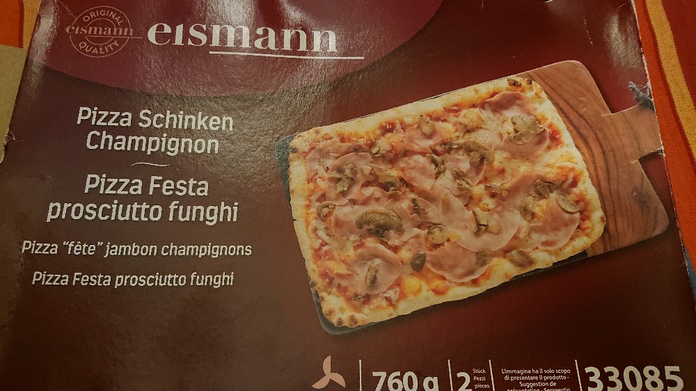 Familienpizza Schinken und Champignon, Pizza von stenzenberger80 | Hochgeladen von: stenzenberger809