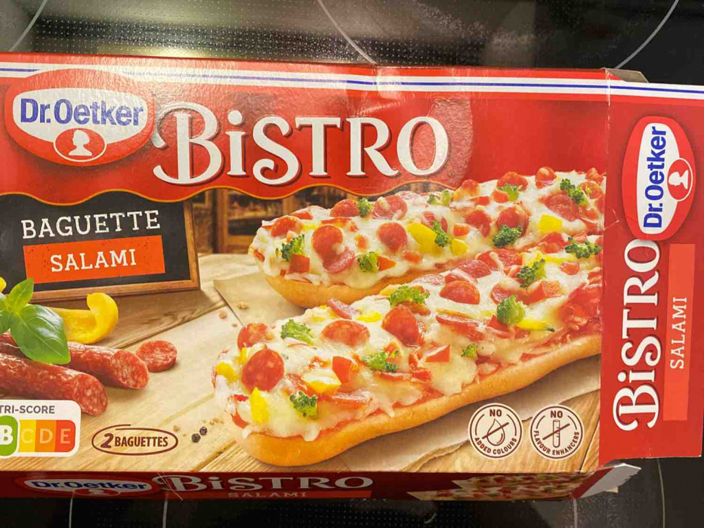 Dr. Oetker, Fddb Bistro New - products Salami Baguette Calories 