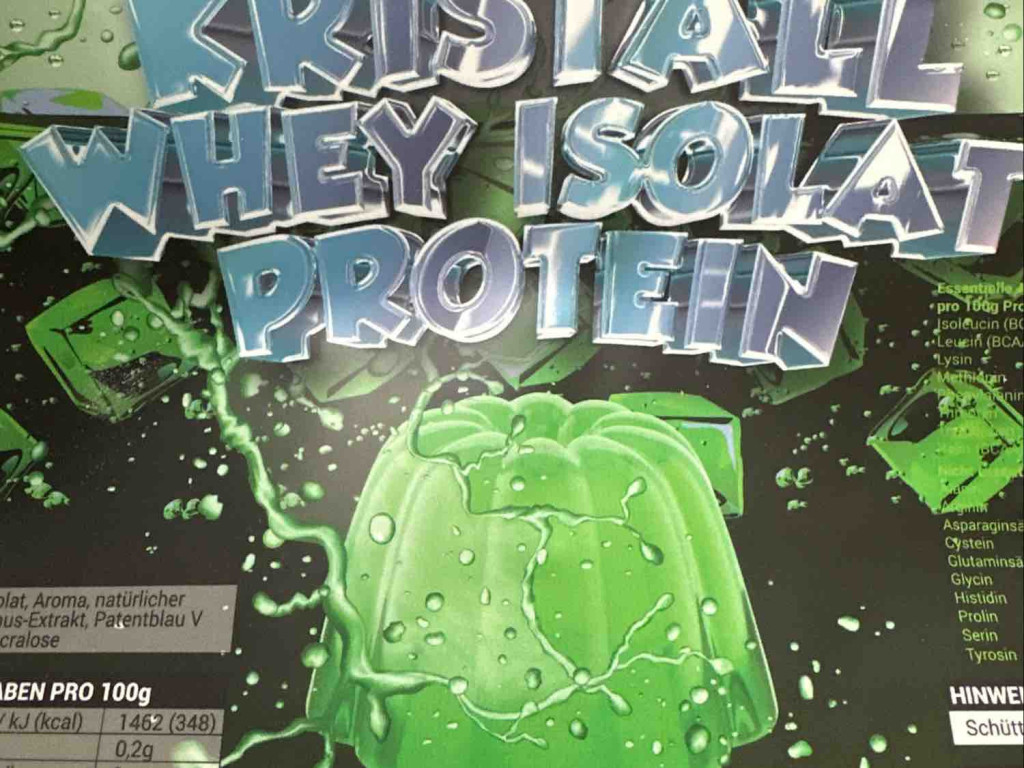 Kristall Whey  Waldmeister, mit Wasser von Christian282 | Hochgeladen von: Christian282