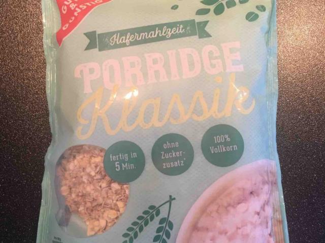 Porridge  Klassik, Hafermahlzeit ohne Zuckerzusatz von Cläusken | Hochgeladen von: Cläusken