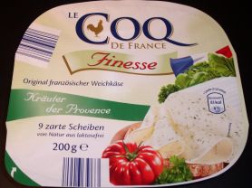 Le Coq de France Französischer Weichkäse, Kräuter der Proven | Hochgeladen von: Bellis