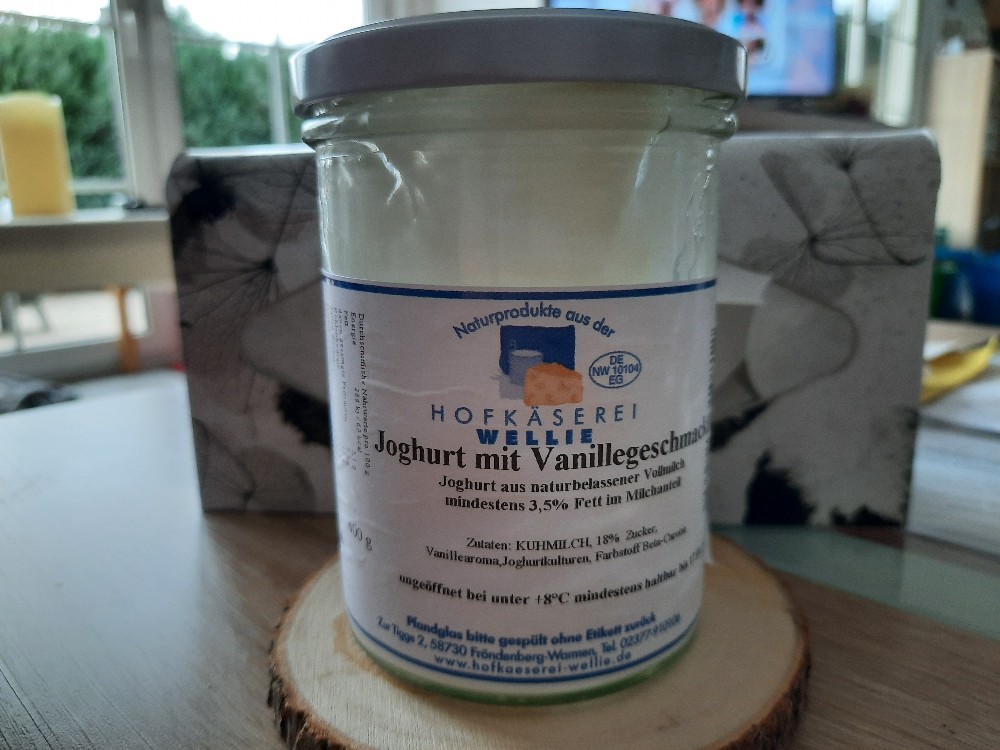 Joghurt mit Vanillegeschmack, aus naturbelassenen Vollmilch von  | Hochgeladen von: Amarenakirsche